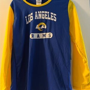 Los Angeles LA Rams Long Sleeve Youth Shirt New NFL XL 18 Extra Large